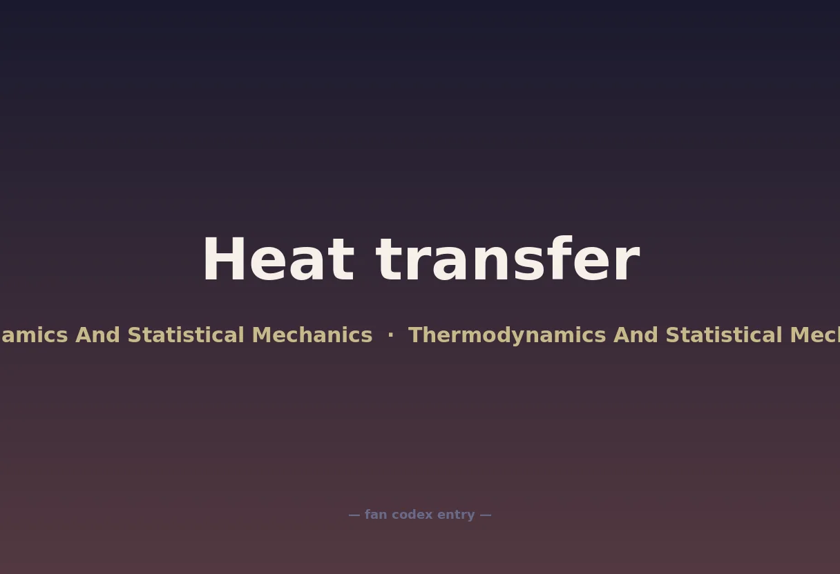 Heat transfer