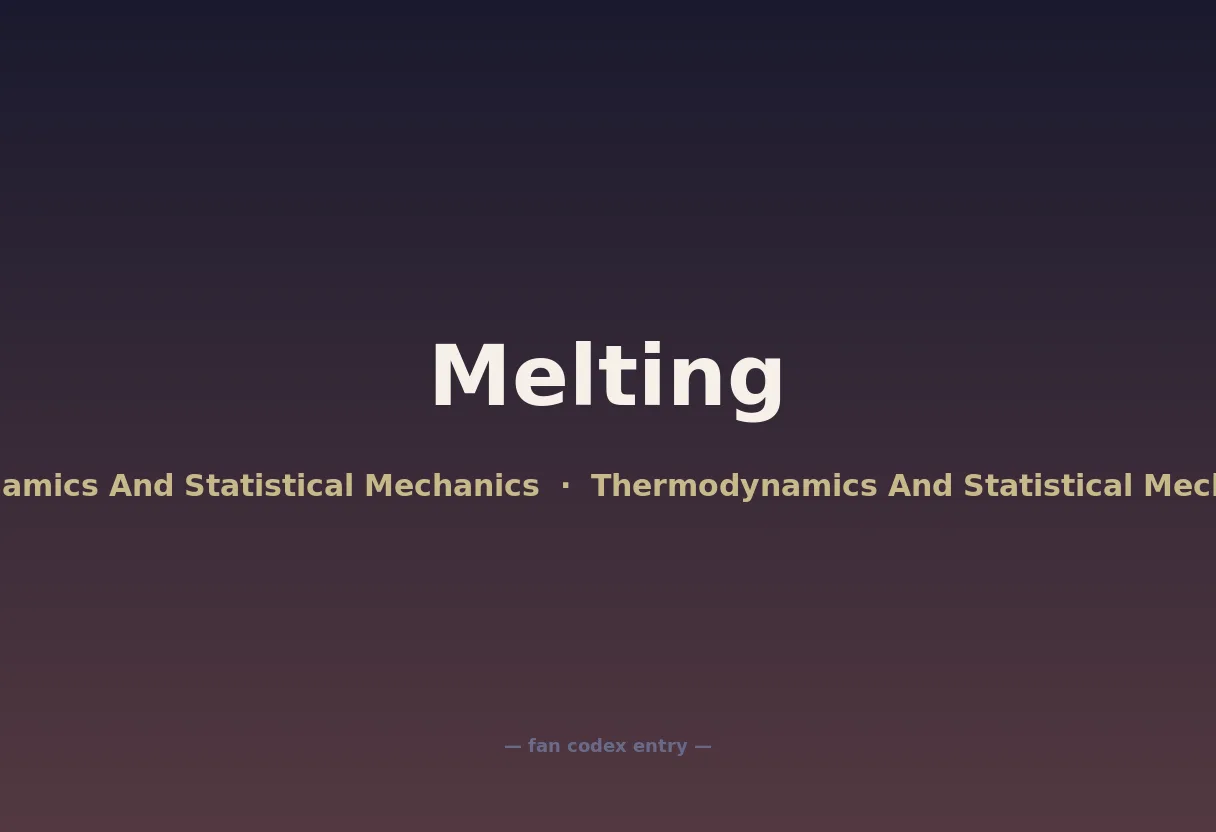 Melting